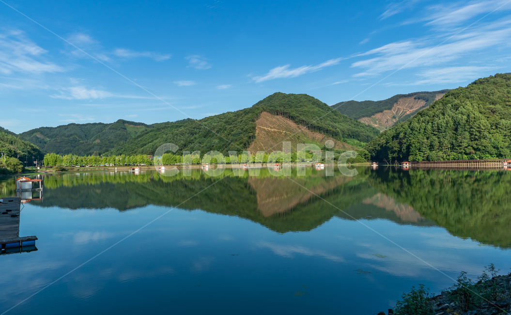 저수지,문광저수지,반영,아침,파란하늘,자연,풍경,nature,landscape,한국자연풍경,한국자연경관,korea nature landscape,water,물,outdoors,옥외