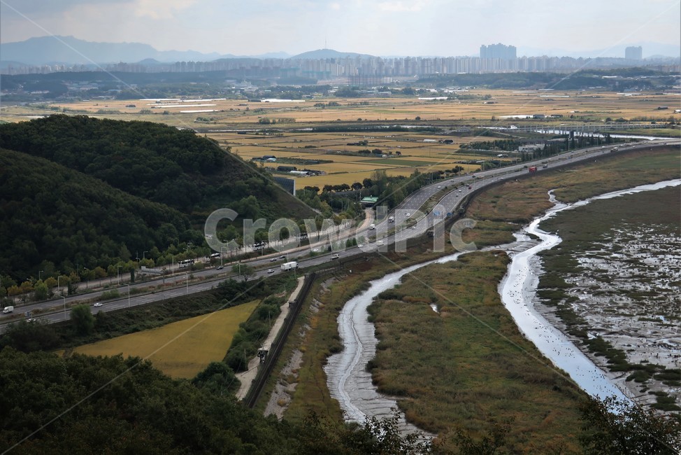 가을,자유로,고속화,도로,파주,신도시,풍경,배경,하늘,구름,자연,풍경,nature,landscape,한국자연풍경,한국자연경관,korea nature landscape,경치,outdoors,옥외,scenery,aerial view,조감도,road