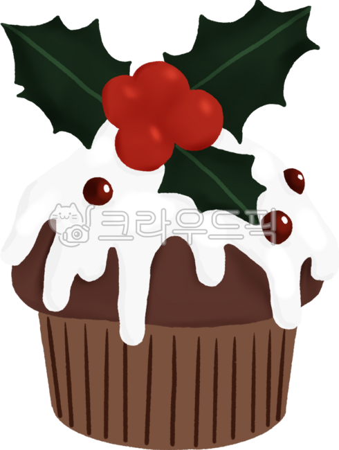 크리스마스파티음식,크리스마스,빵,머핀,파티음식,머핀일러스트