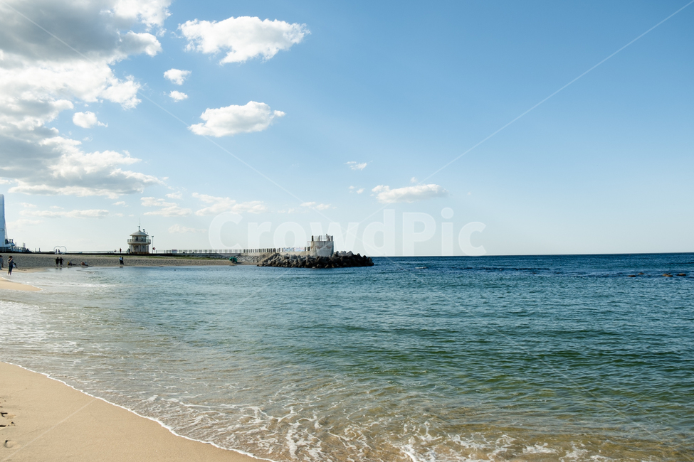 바다,바닷가,강문해변,동해바다,sea,하늘,구름,sky,cloud,해변