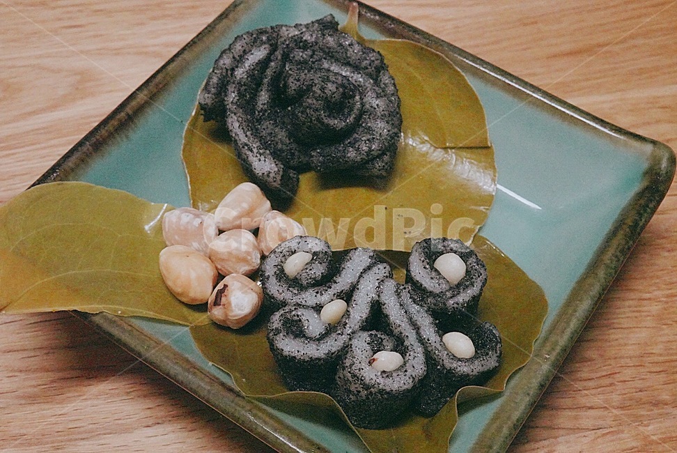 떡,간식,한식,그릇,망개떡