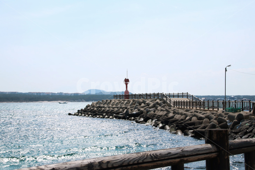 제주,비양도,바다,등대,섬