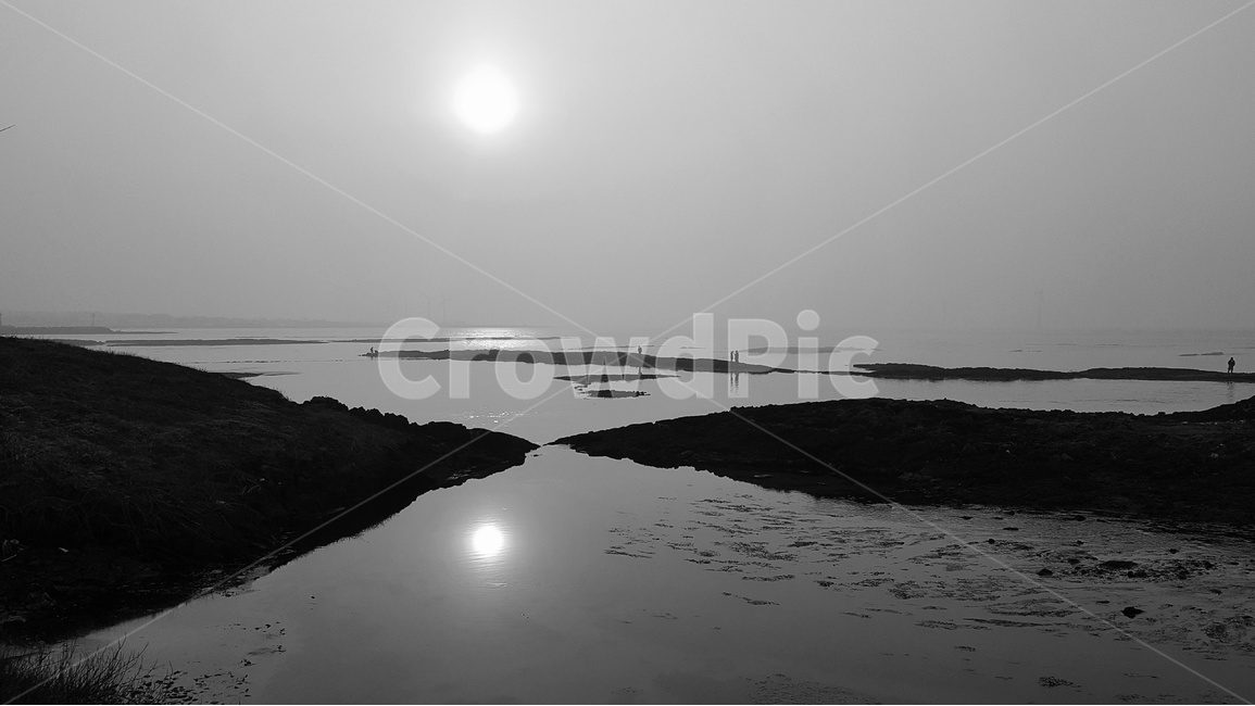 흑백,풍경,감성,바탕이미지,백그라운드,자연,바다,안개,자연,풍경,nature,landscape,흑백,모노톤,monochrome,black and white,water,물,outdoors,옥외