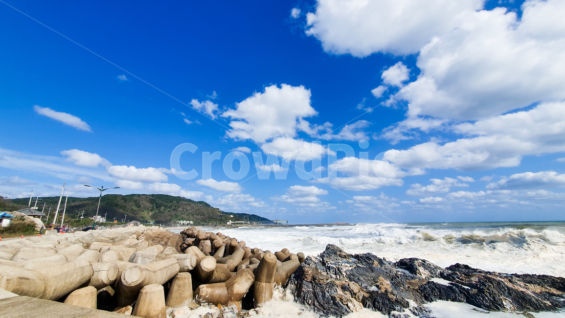 하늘,구름,파란하늘,푸른하늘,경치,풍경,배경화면,바다,방파제,해변,sky,cloud,bluesky,landscape,wallpaper,sea,ocean,beach,seawall,자연,풍경,nature,landscape