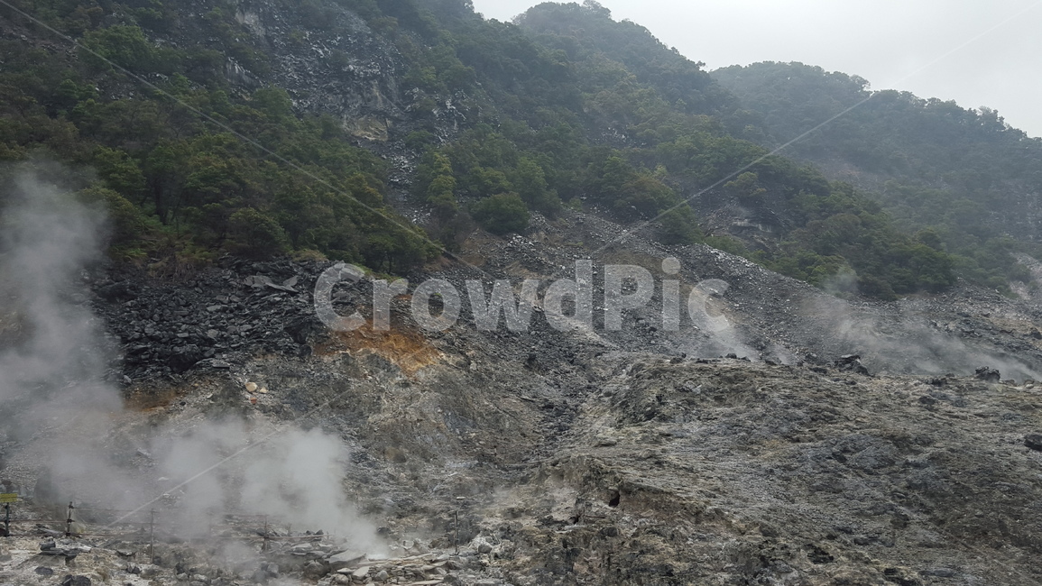 화산,화산지형,volcano,자연풍경,nature,인도네시아,반둥,인도네시아화산