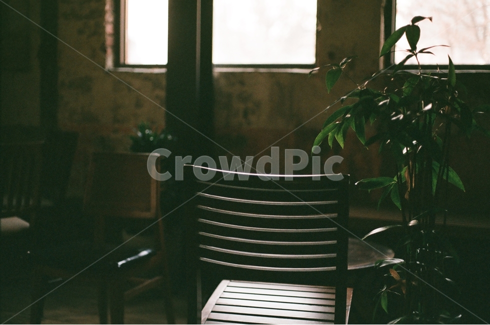 카페,의자,빈자리,쓸쓸함,필름사진,감성,sensible,feeling,인테리어,실내디자인,interior design