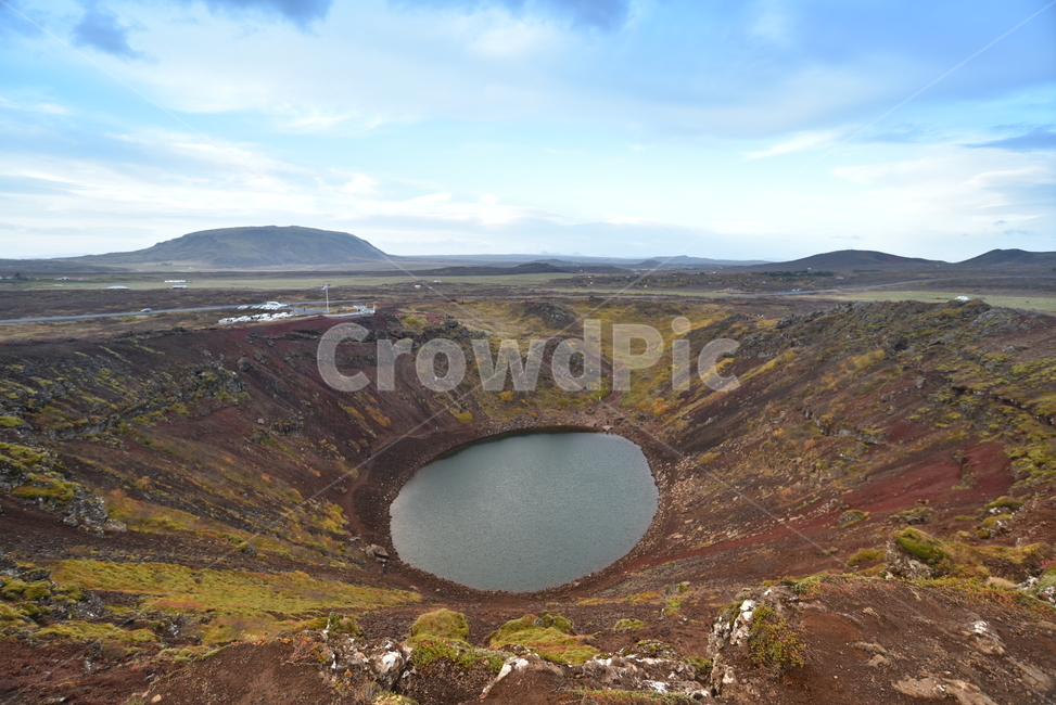 아이슬란드,kerid,분화구,산,crater,volcano,휴화산,호수,칼데라호,지구과학,과학,mountain,outdoors,화산,북유럽,자연,풍경,nature,landscape,해외,외국,세계,foreign,oversea,world,세계자연풍경,해외자연풍경,외국자연풍경,world nature landscape,옥외
