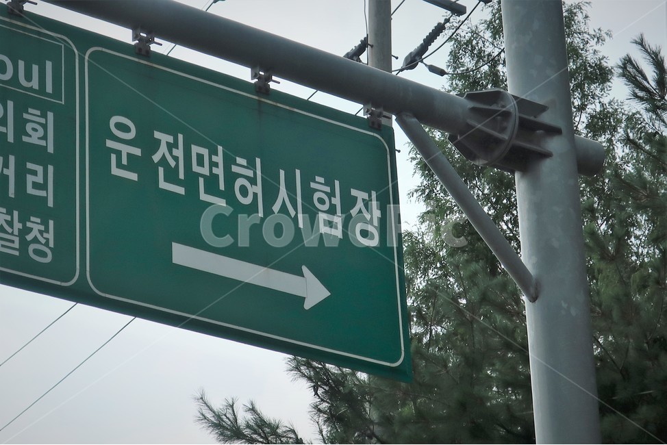 운전,면허,시험,시험장,이정표,교통,표지판,표시,안내,화살표