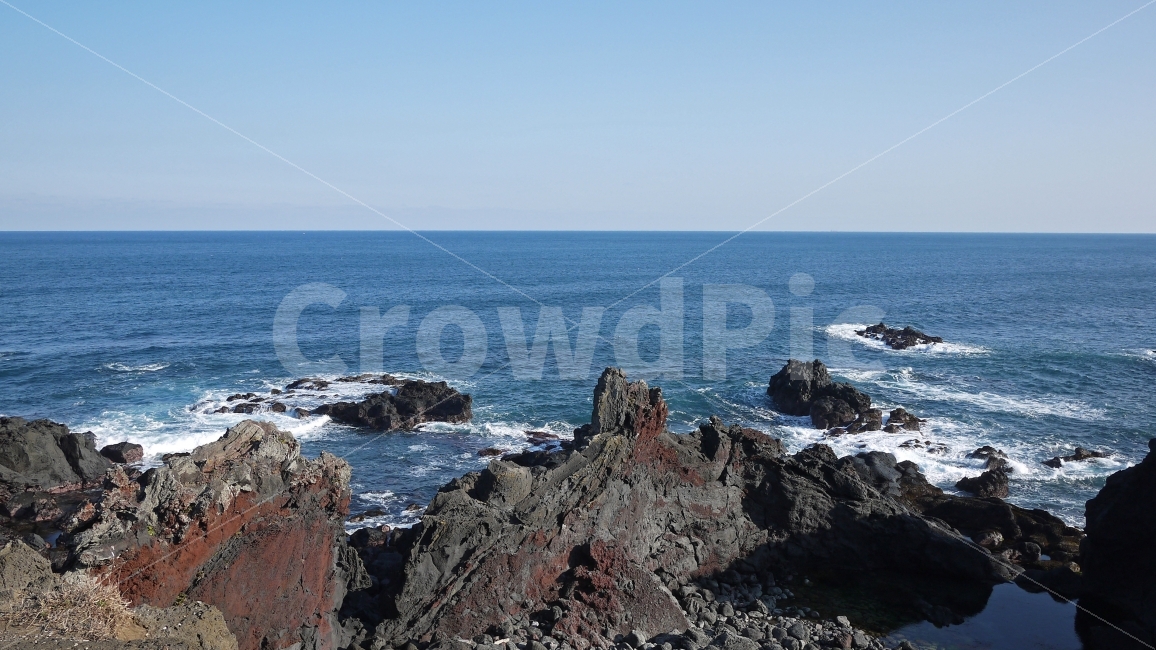 제주도,바다,하늘,구름,풍경,수평선,자연,돌,현무암,감성,자연,풍경,nature,landscape,한국자연풍경,한국자연경관,korea nature landscape,제주도,jeju,jeju island,promontory,곶