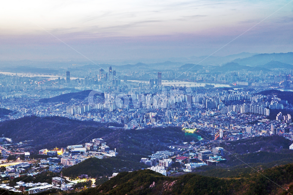 도심풍경,관악구,양천구,관악산,일몰,석양,야경