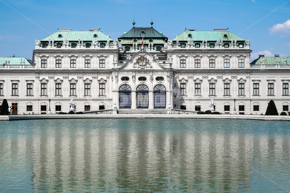 오스트리아,벨베데레,austria,belvedere,비엔나,동유럽,유럽,랜드마크,landmark,tourist attraction,해외,외국,세계,foreign,oversea,world,세계랜드마크,해외랜드마크,외국랜드마크,world landmark,world tourist attraction,건축물,건물외관,exterior,building,structure,architecture,construction,water,물,건물