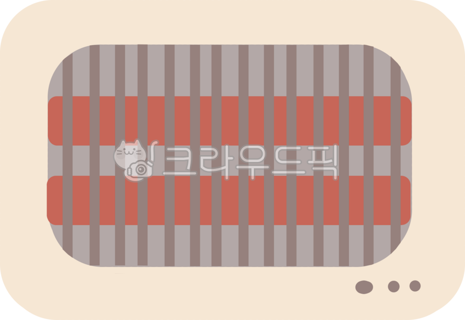 난로,전기난로,난방기기,스티커,장식