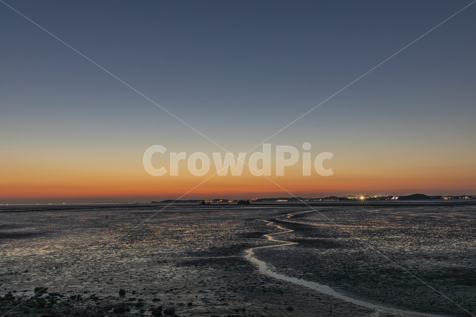 하늘,수평선,일몰,낙조,바다,갯벌,아름다운,신비로운,sky,horizon,sunset,sea,coast,foreshore,mysterious