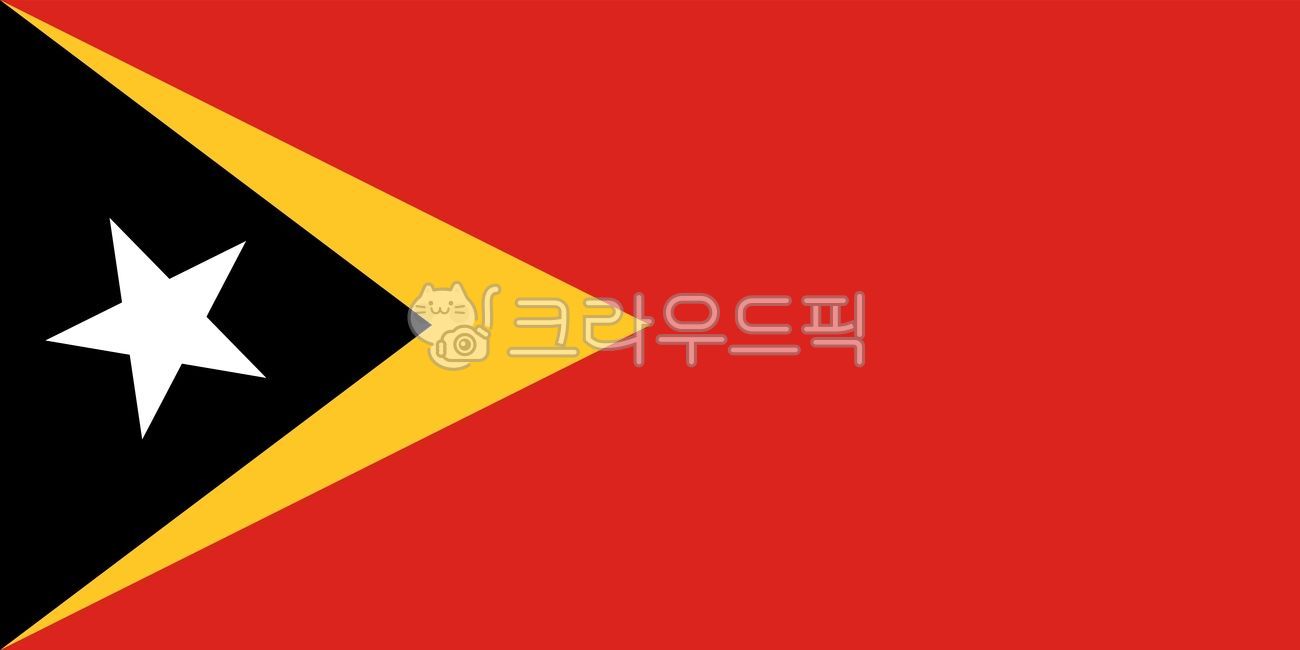 flag,Official color,dilly,East Timor,East Timor flag,rgb,traces of colonial rule,freedom struggle,Asia,peace,illustration,vector,guide,illustration flag