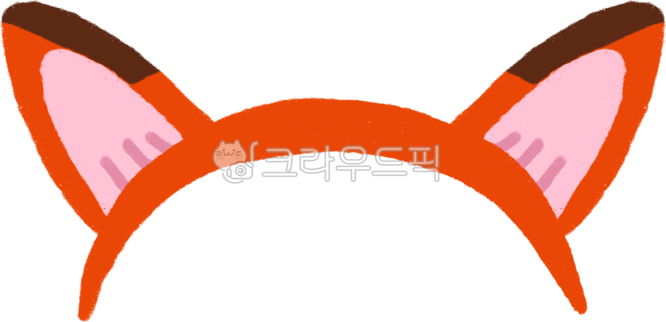 머리띠,동물귀,동물귀일러스트,동물귀머리띠,여우귀