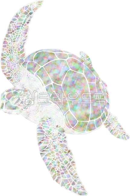 전통예술,민화,자개,한국문화,거북이,전통문양,장식예술,색감,민속예술,한국전통,자연동물,상징적동물,조화로운색,동양화,디지털일러스트