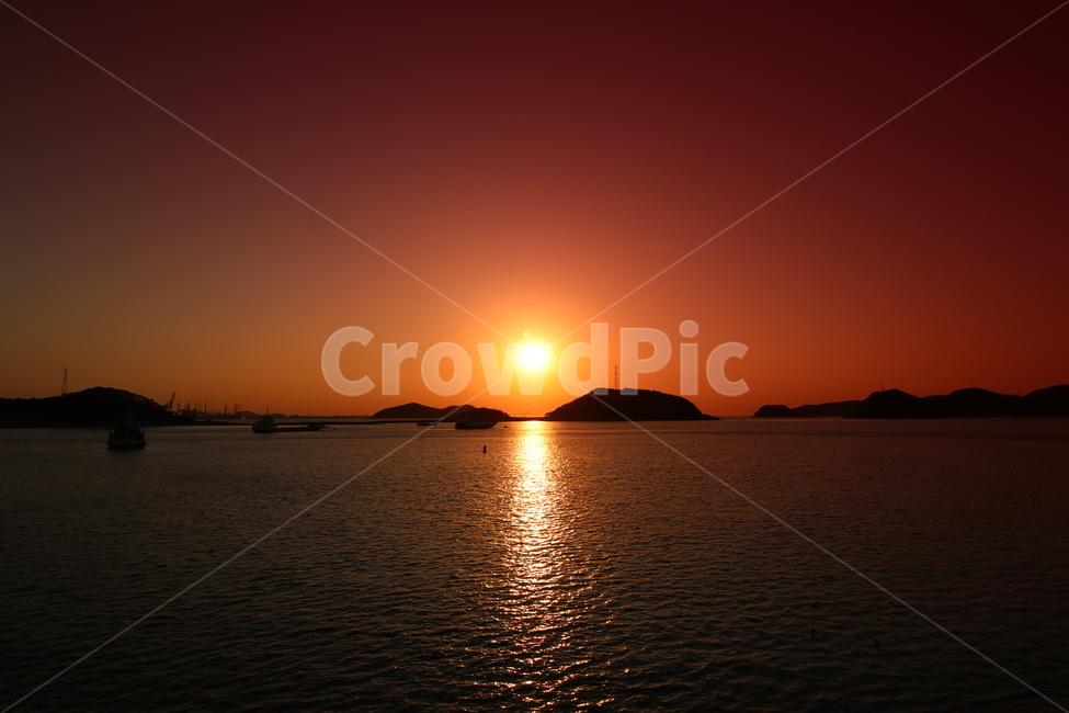 일몰,낙조,당진,도비도항,sunset,왜목마을