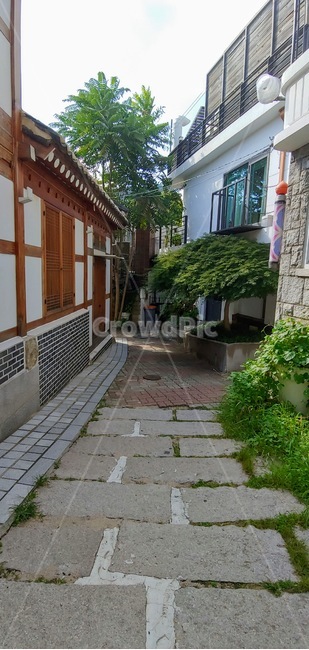 flagstone,판석,한국,한옥,한국길거리