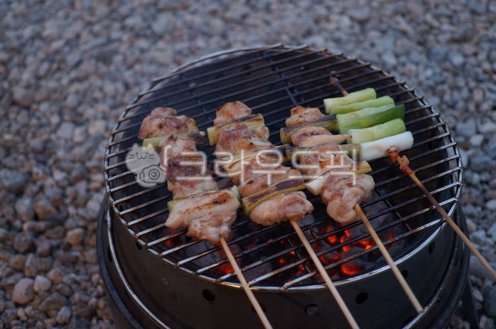 닭꼬치,캠핑,음식,바베큐,고기요리,캠핑요리