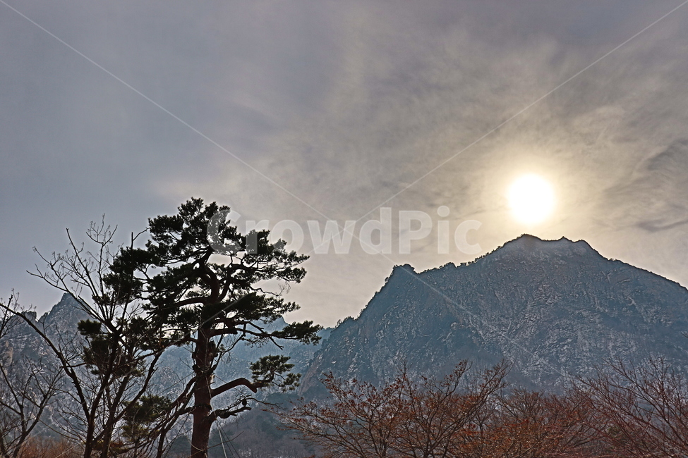 설악산,속초,겨울산,설산,산