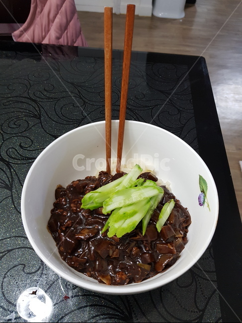 짜장면,짜장,홈메이드짜장,집짜장,오이짜장