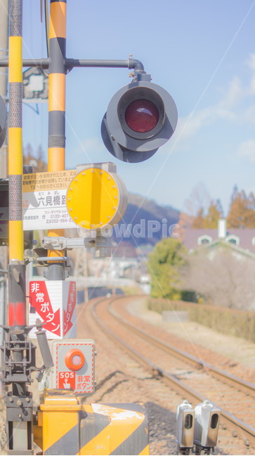 철도,railway,rail,레일,교통,transportation,traintrack,기찻길,마을,도시,풍경,town,villige,landscape,신호등,표시등,교통,교통수단,traffic,transportation