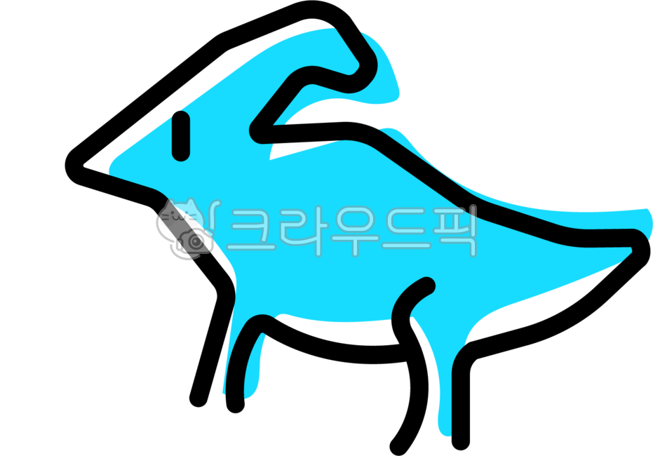 dinosaur,jurassic,cretaceous,animal,cute,character,linework,line art,jurassic park,simple,simple,parasaurolophus