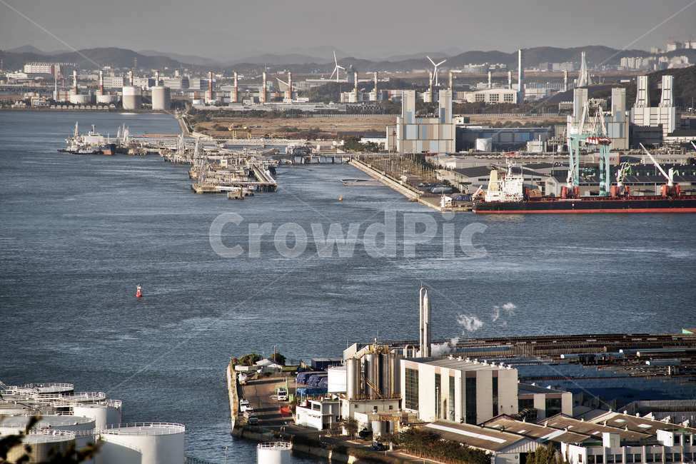 Incheon North Port hinterland complex,Incheon,port,Wolmido,inner harbor,North Port,Yeonan Pier,Incheon Port,Wharf