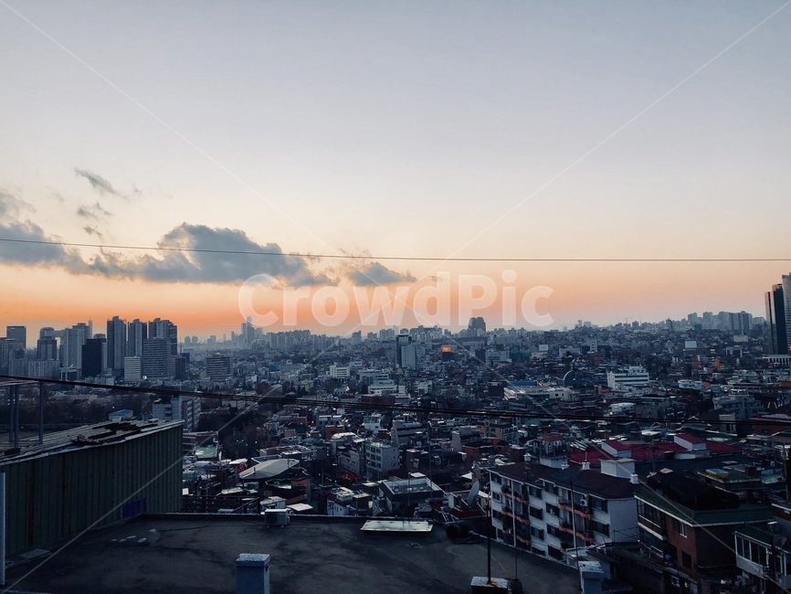 이태원,해방촌,건물,서울,저녁,하늘,도시,풍경,city,landscape,한국도시풍경,한국도시경관,korea cityscape,nature,자연,경치,outdoors,옥외,scenery,aerial view,조감도,urban,어반,building