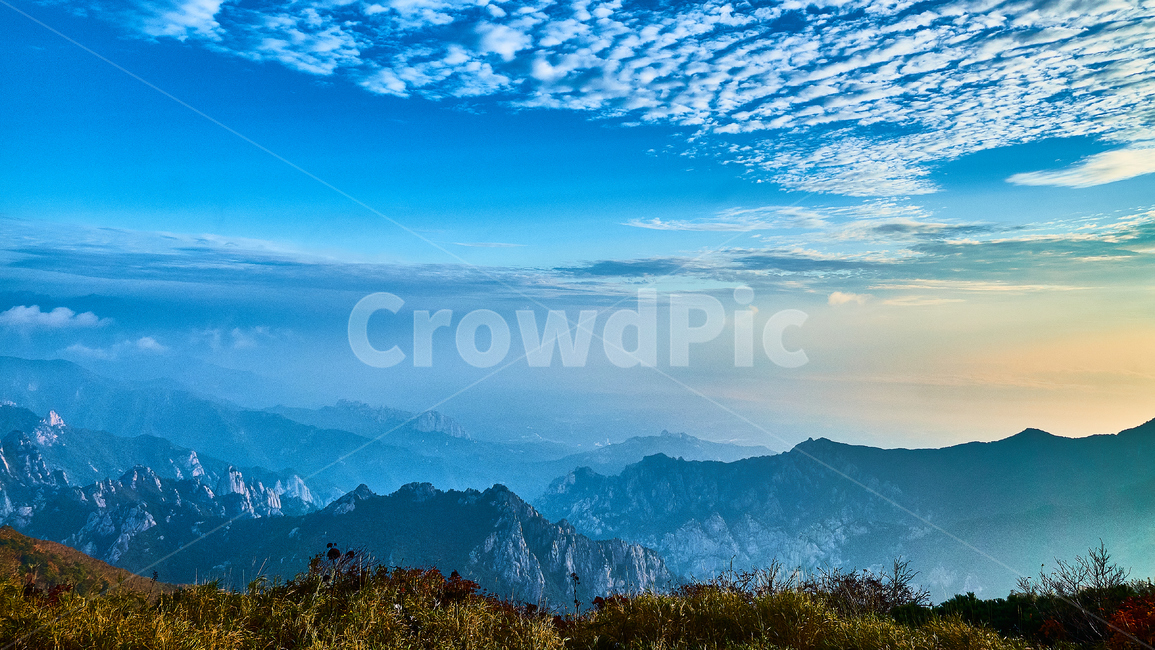 설악산,공룡능선,일출,산,국립공원,자연,풍경,nature,landscape,한국자연풍경,한국자연경관,korea nature landscape,mountain range,산맥,mountain,outdoors,옥외