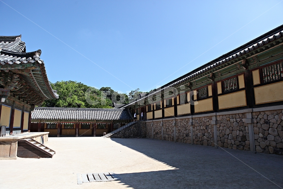불국사,경주,절,사찰,국보,보물,전통,기와집,집,한옥,여름