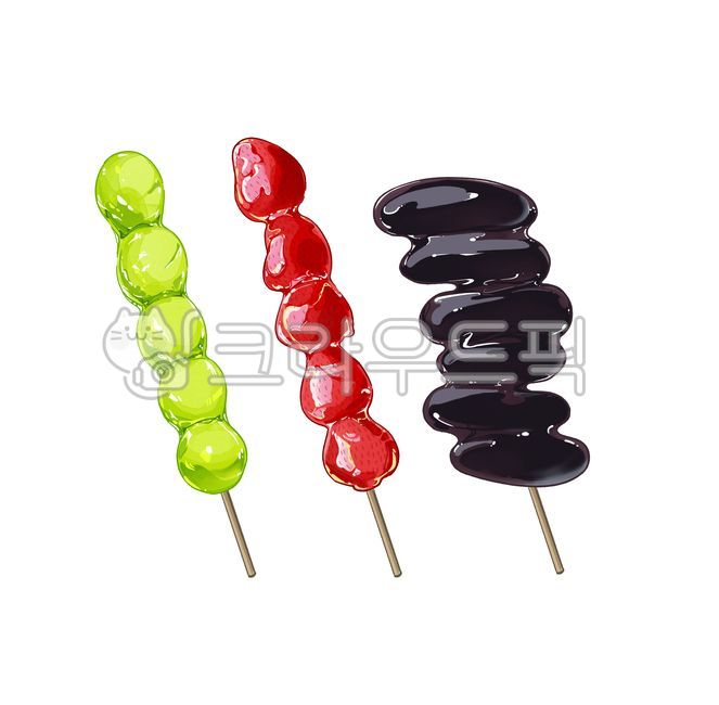 Black Sapphire Tanghulu,candy,snack,Tanghulu,Strawberry Tanghulu,food,painting,sweets,illustration,Shine Muscat Tanghulu,sketch