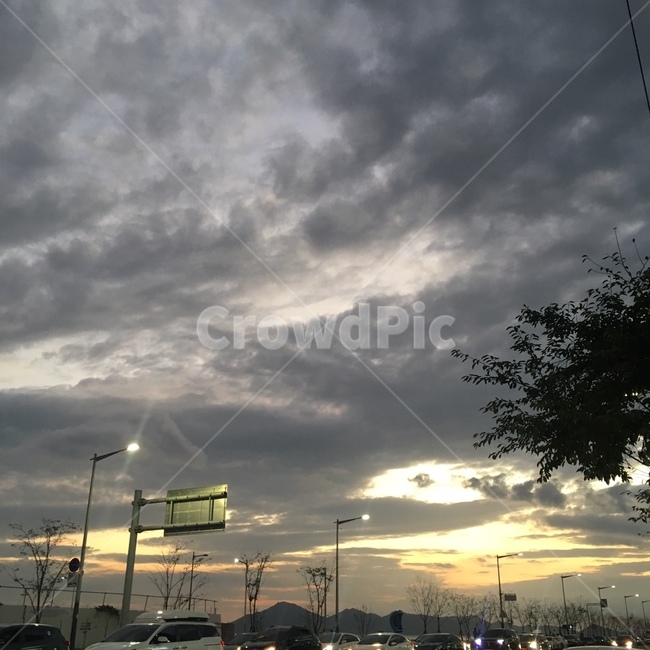 밤하늘,노을,감성,먹구름,퇴근길,퇴근,우울,집가는길,하늘,sky,night,cloud,sunset
