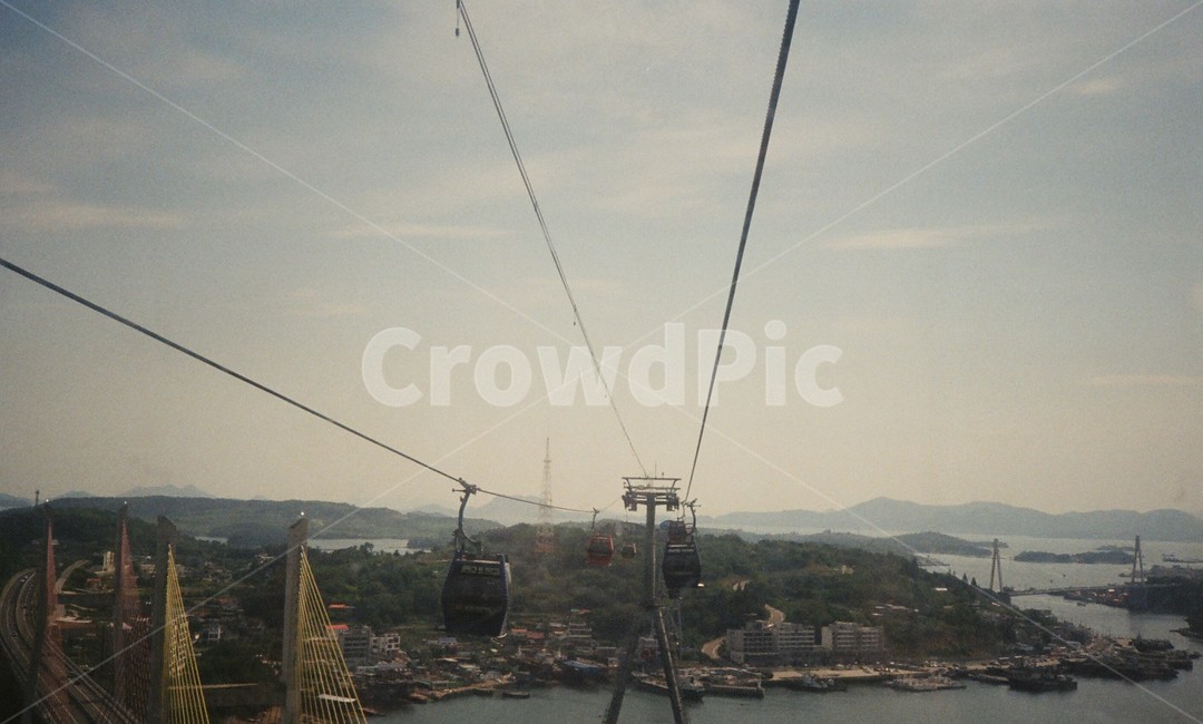 케이블카,여수,cablecar,풍경,하늘,감성,분위기
