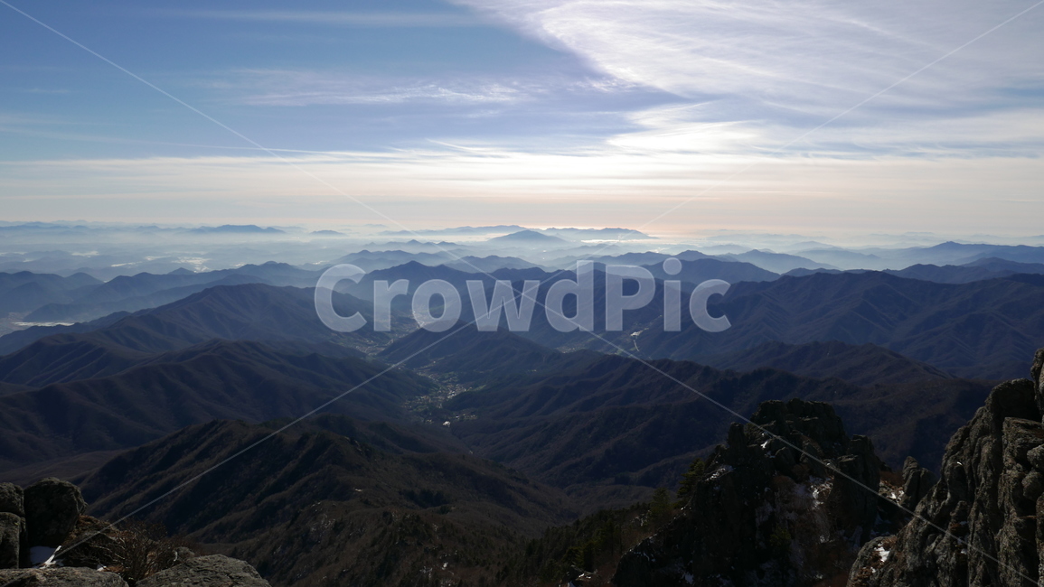 지리산,겨울산,설산,눈내린산,설경,절경,정상,등산,운무,지리