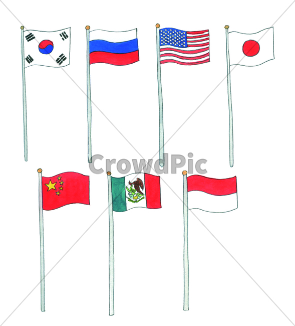 손그림,물감그림,japaneseflag,handdrawing,watercolor,국기,nationalensign,flag,미국국기,oldglory,일본국기,taegeukgi,koreanflag