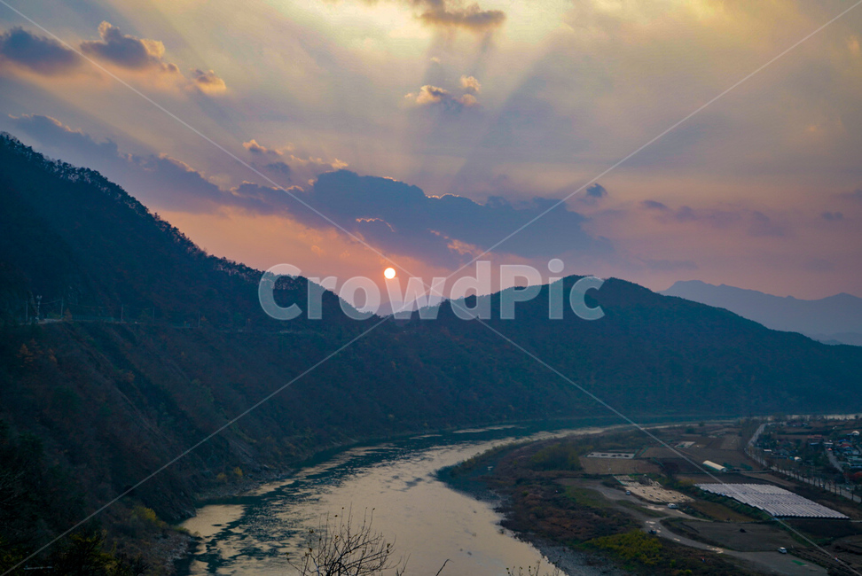 단양,일몰,노을,가을,풍경,자연,풍경,nature,landscape,한국자연풍경,한국자연경관,korea nature landscape,outdoors,옥외,mountain,산,mountain range,산맥