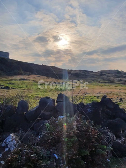제주,자연,성산일출봉,햇빛,nature,자연,풍경,nature,landscape
