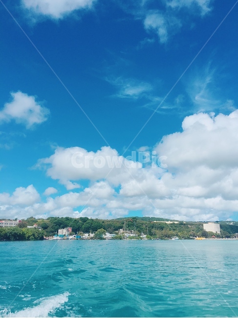 해변,바다,괌,여름,구름,전망,자연,풍경,nature,landscape,outdoors,옥외,land,땅,ocean,대양,sea,water,물,shoreline,해안선