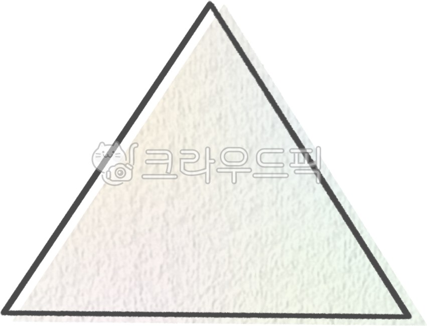 triangle, 삼각형, 세모, 세모그림, 다꾸스티커, 사진,이미지,일러스트,캘리그라피 - 밍키짱작가