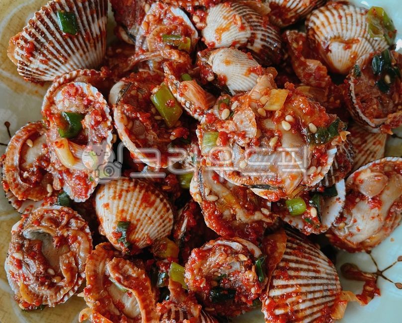 꼬막무침,조개무침,꼬막,조개,양념,참깨,깨,음식,식사,무침,food,seashell,meal,sesame