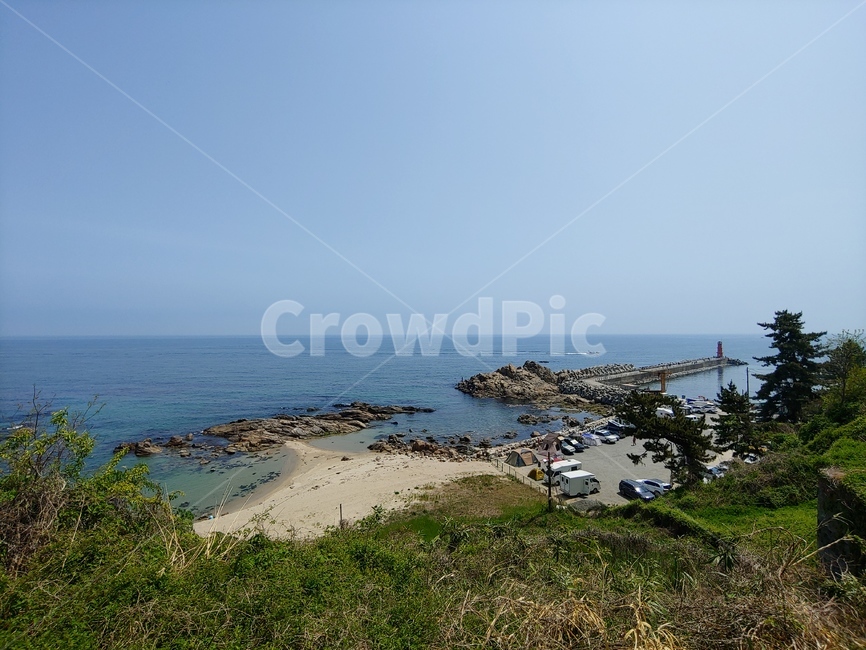 바다,풍경,수평선,sea,nature,나무,tree,등대,lighthouse,바닷길,하늘,바닷가
