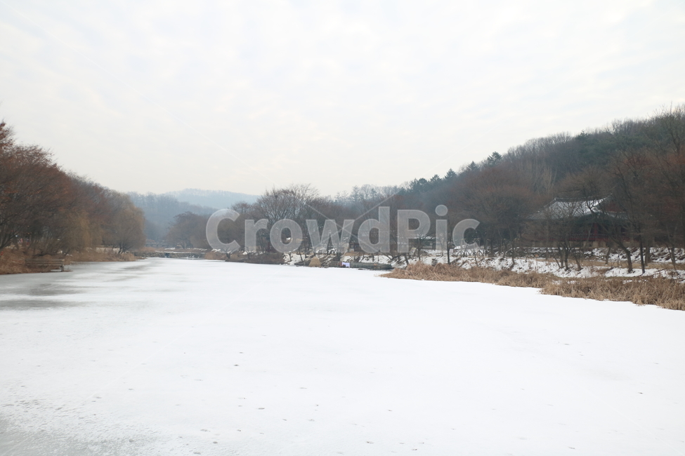 한국민속촌,지곡천,겨울,얼어붙은강,얼은강,겨울,계절,winter,season,자연,풍경,nature,landscape,outdoors,옥외