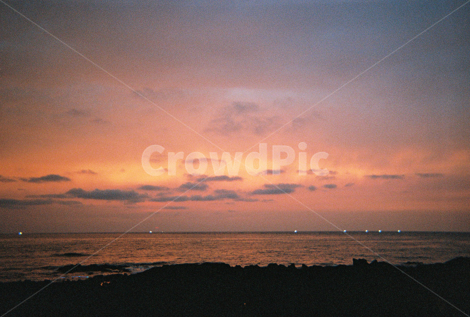 제주도,nature,바다,바다노을,노을