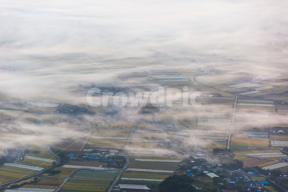 운해,들판,아침들판,안개,가을들판,자연,풍경,nature,landscape,시골,마을,country,rural,town,경치,outdoors,옥외,scenery,aerial view,조감도