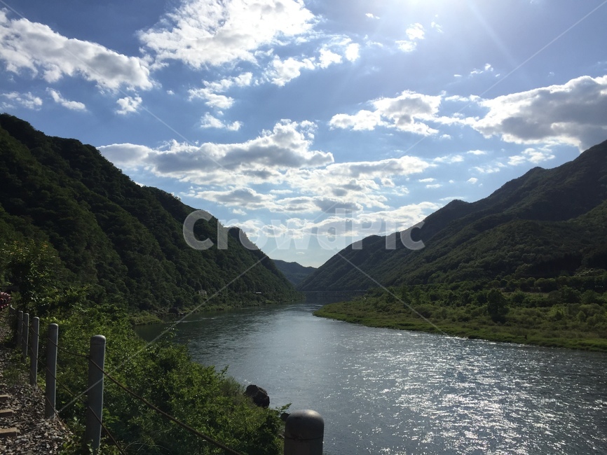 햇빛,반짝임,호수,산,여름,자연,풍경,nature,landscape,outdoors,옥외,water,물