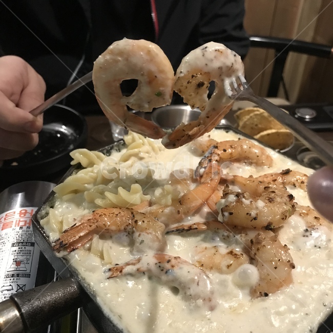 새우하트,새우요리,사랑,요리,음식