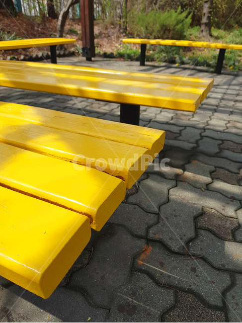 yellow,벤치,노란색,의자,bench,chair