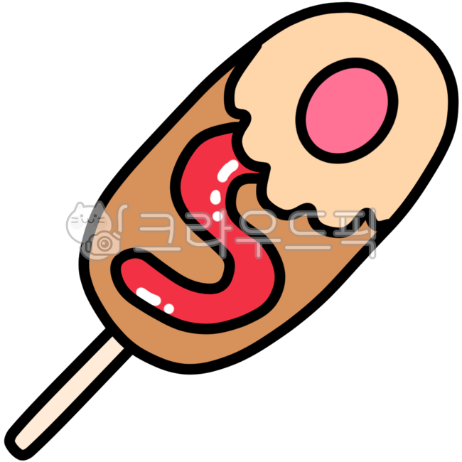 음식일러스트,음식그림,음식,음식이미지,길거리음식,콘도그,콘도그일러스트,콘도그그림,콘도그이미지,핫도그,핫도그일러스트,핫도그그림,핫도그이미지,소시지,밀가루,케첩,케찹,빵,간식,간식그림,간식일러스트,간식이미지