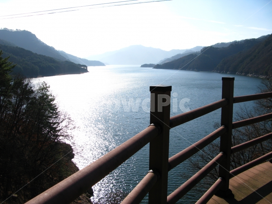 소양강,강,아름다운,풍경,하늘,자연,풍경,nature,landscape,handrail,난간,banister,railing